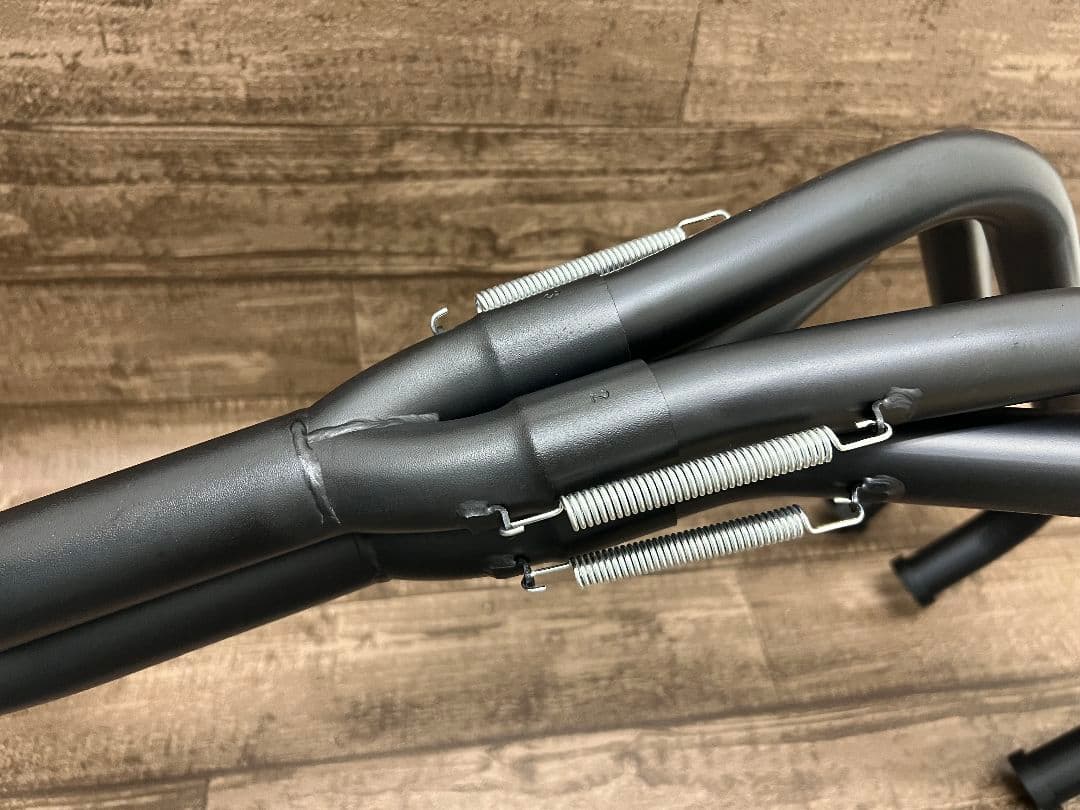 CBX400F/550F 4-2-1集合マフラー黒　送料込み