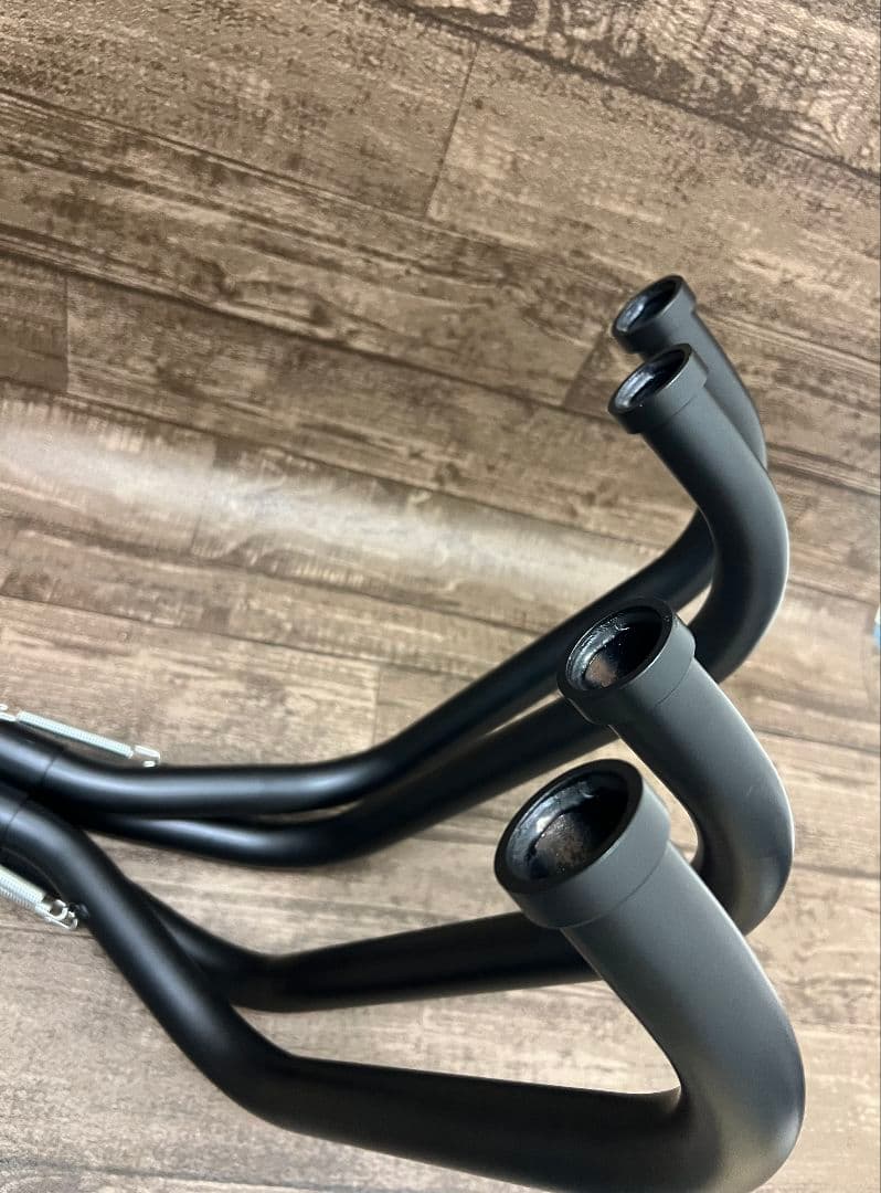 CBX400F/550F 4-2-1集合マフラー黒　送料込み