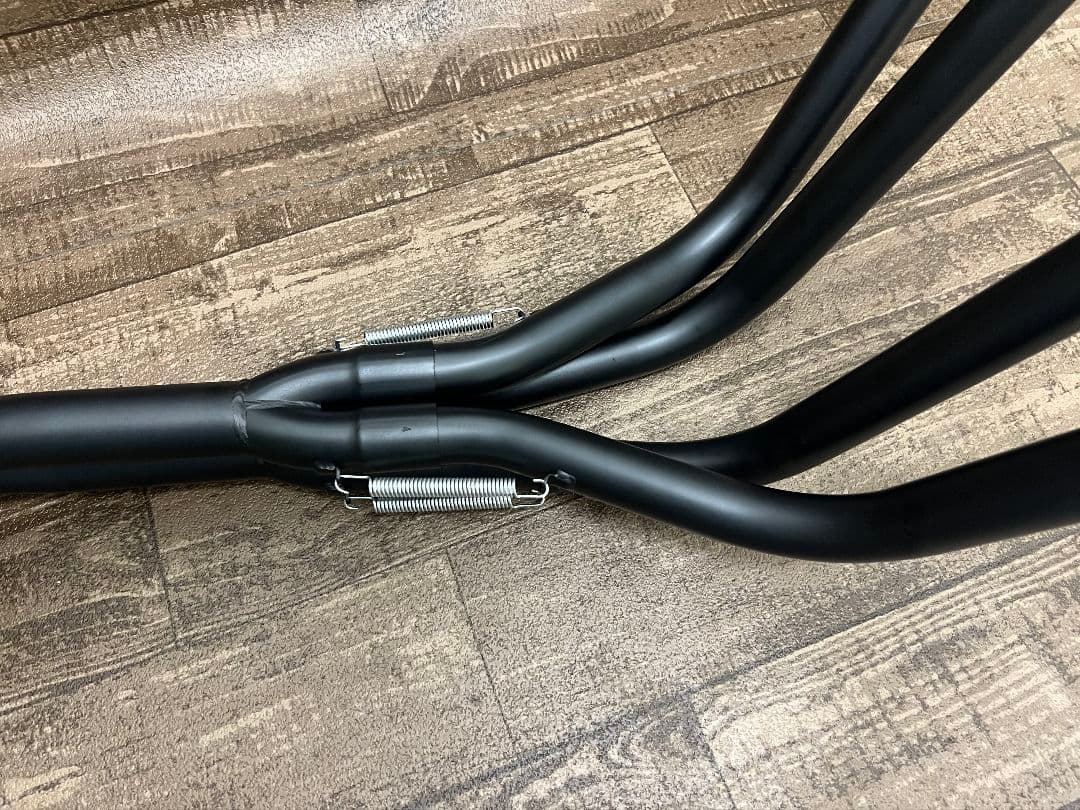 CBX400F/550F 4-2-1集合マフラー黒　送料込み