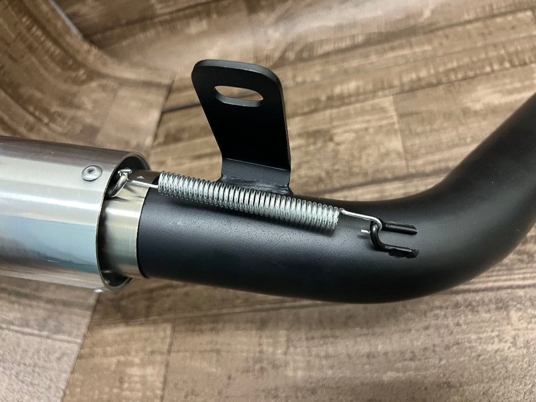 CBX400F/550F 4-2-1集合マフラー黒　送料込み