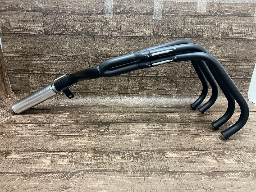 CBX400F/550F 4-2-1集合マフラー黒　送料込み