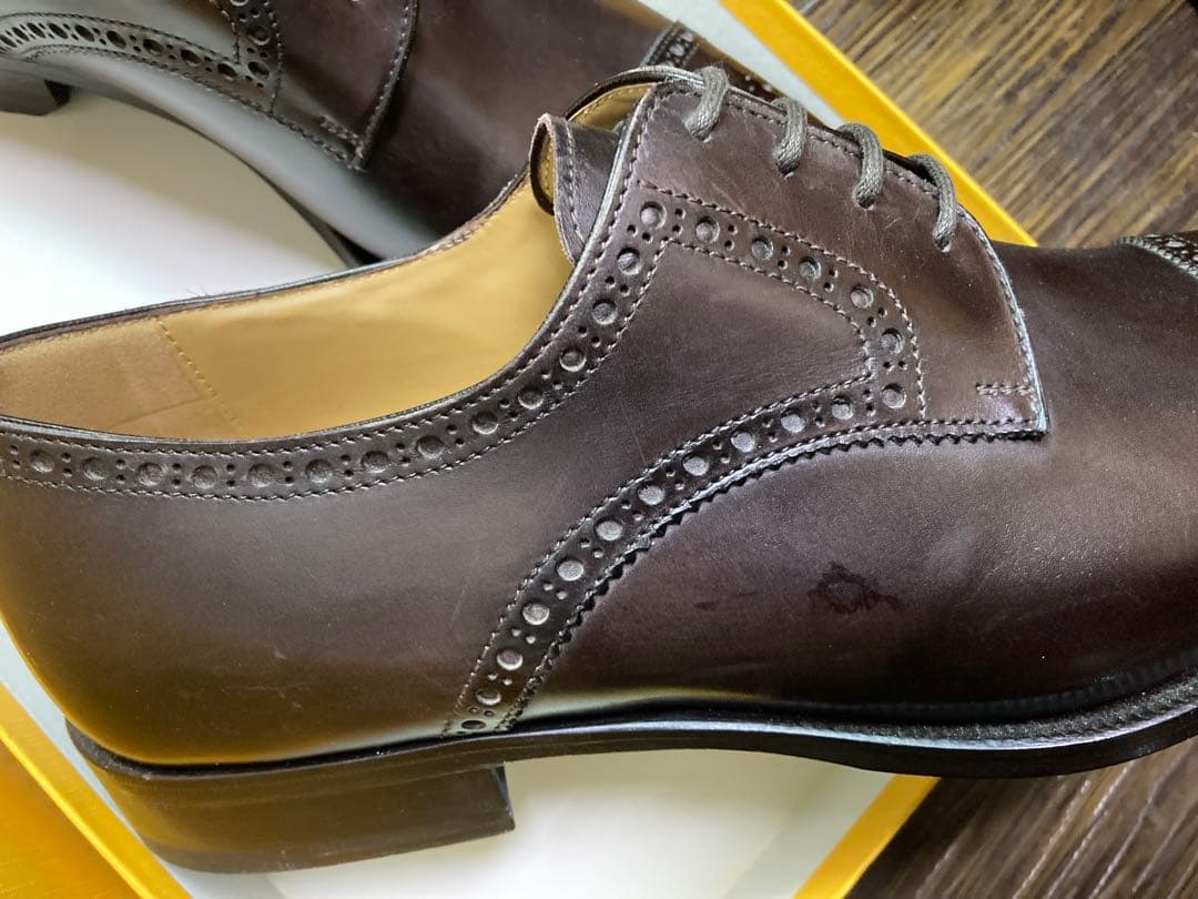 フランチェスコべニーニョＤＢＲ ウィングチップ ドレス　7(26〜26.5㎝)