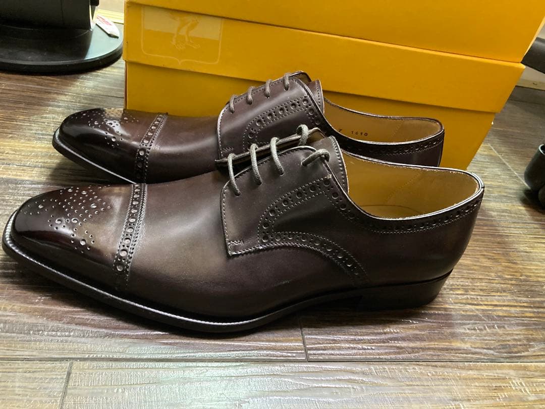 フランチェスコべニーニョＤＢＲ ウィングチップ ドレス　7(26〜26.5㎝)