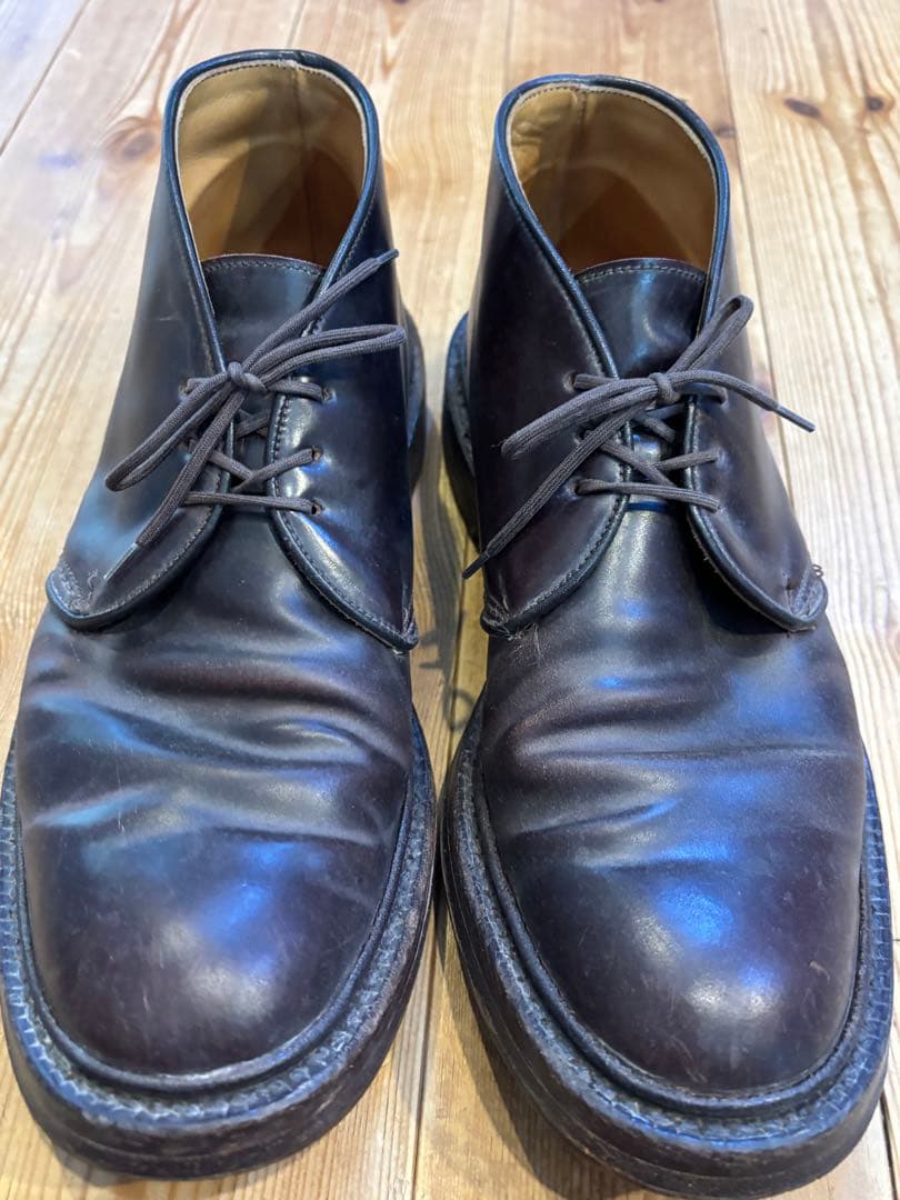 Tricker's コードバン チャッカブーツ 革靴