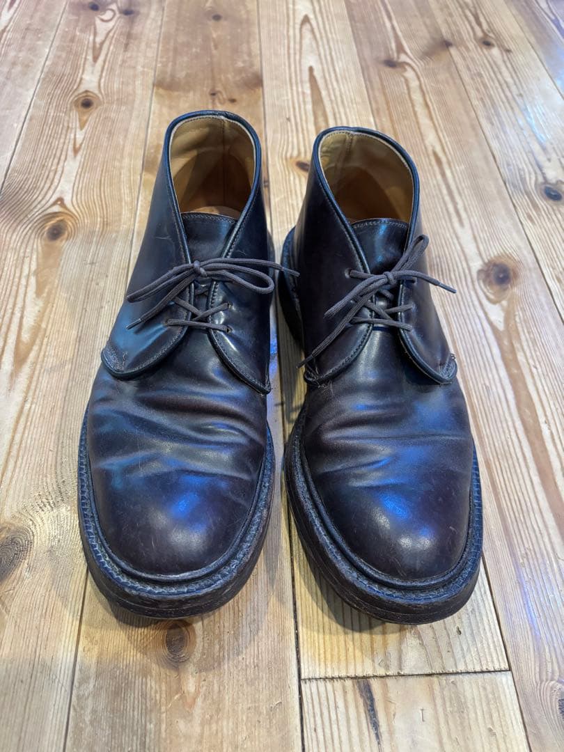 Tricker's コードバン チャッカブーツ 革靴