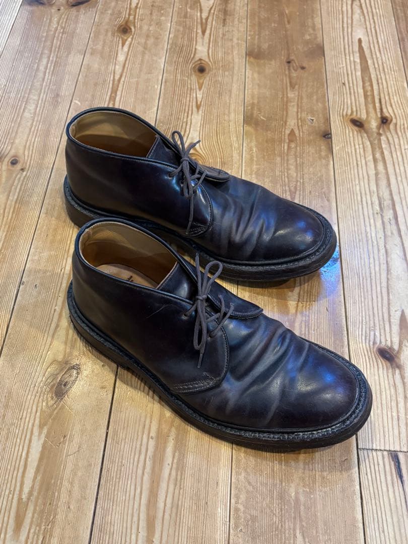 Tricker's コードバン チャッカブーツ 革靴