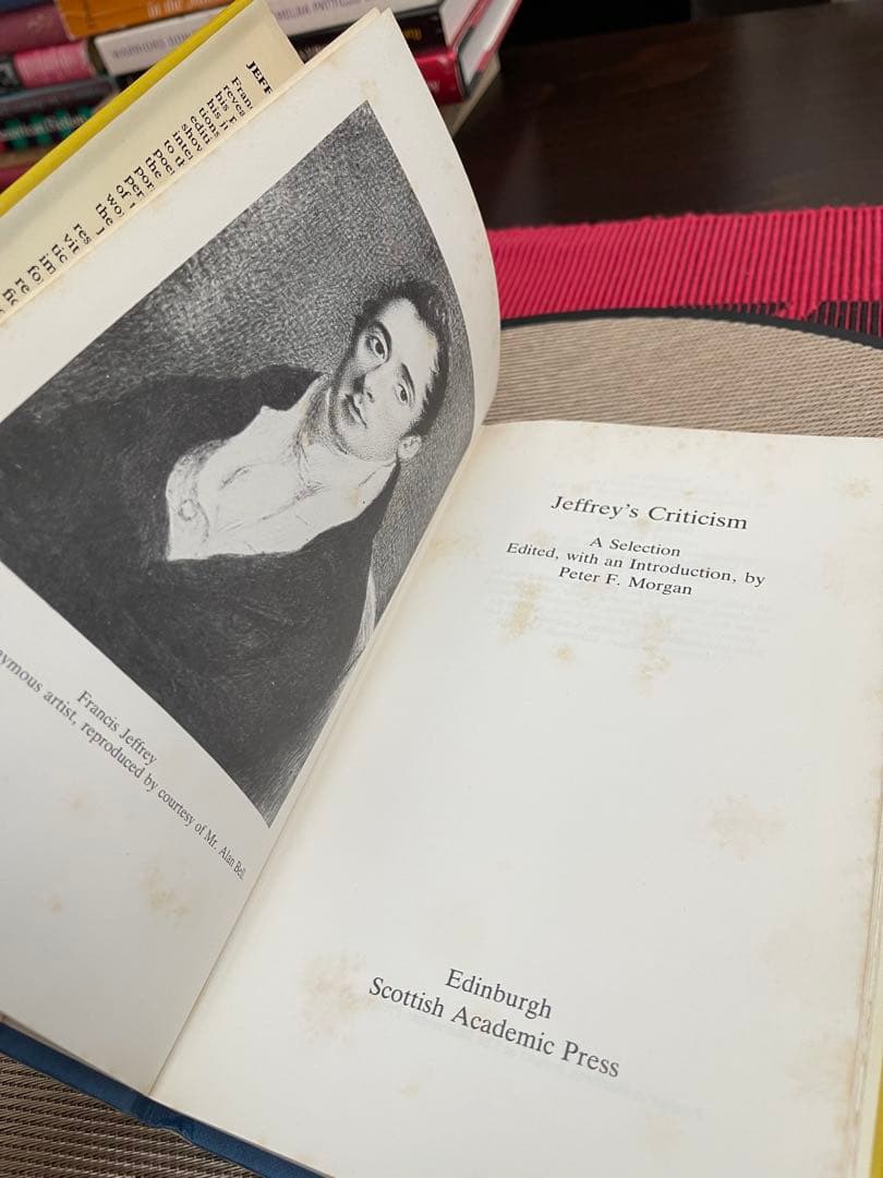 希少　Jeffrey's Criticism