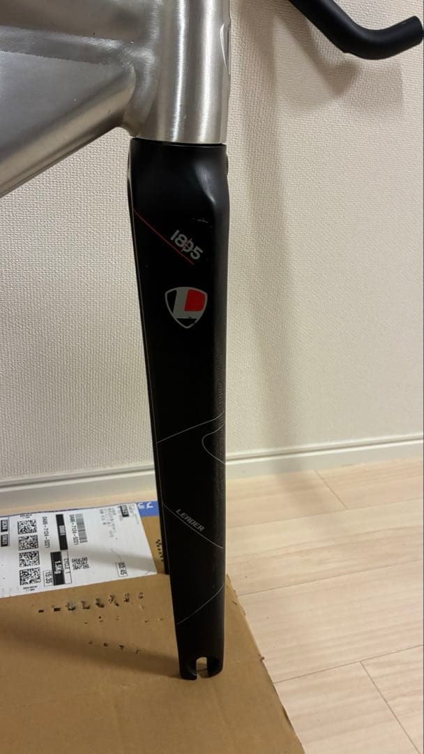 ヤッキー　リーダーバイク735 フレームセット　ポリッシュ　Sサイズ