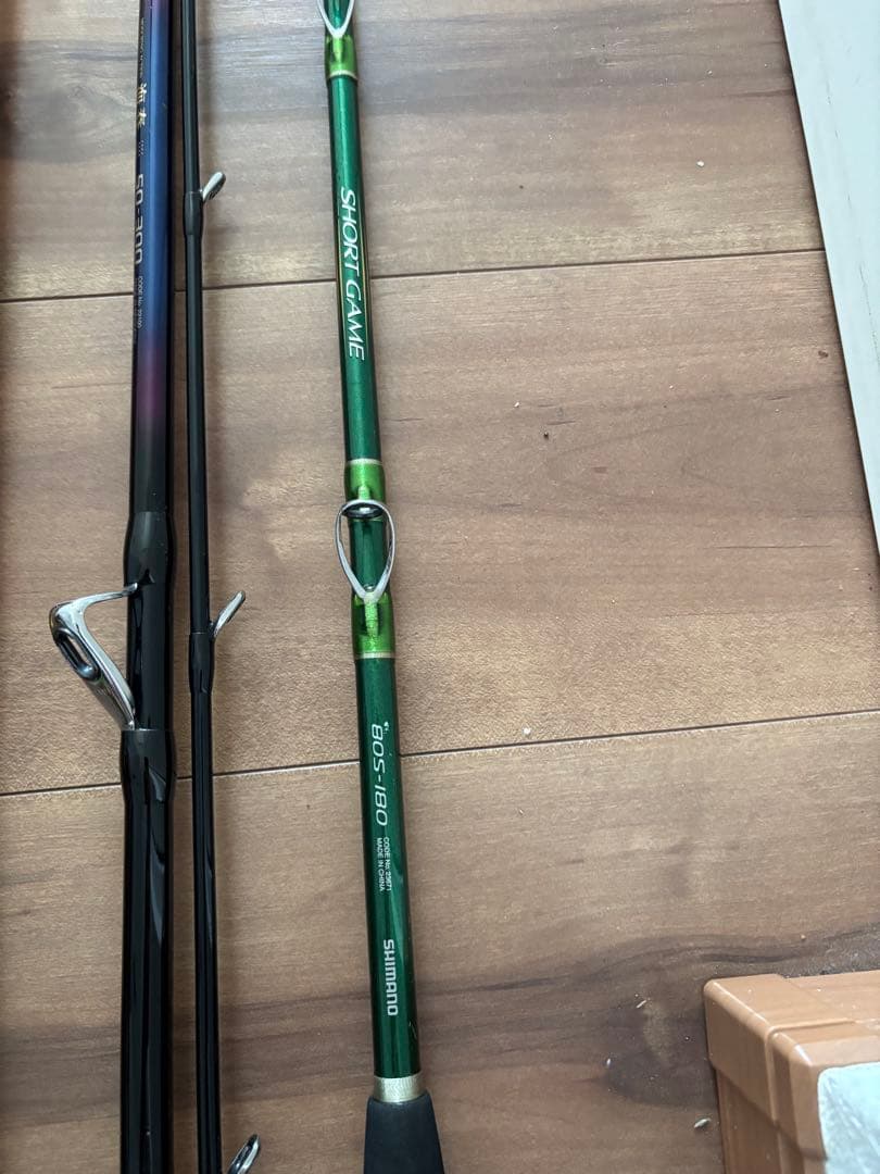 船フィッシングロッド 8本セット ケース付き
