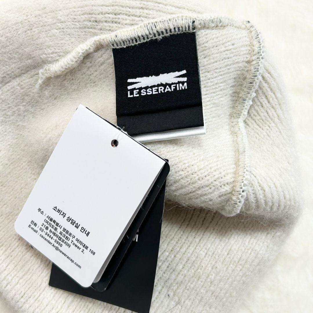 NEW ERA x LE SSERAFIM ニューエラ　ビーニーニット帽