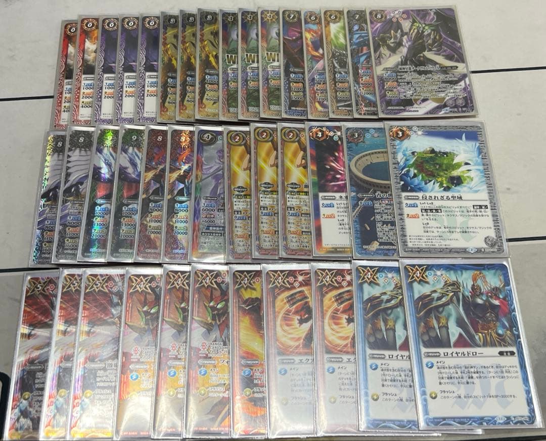 バトスピ 激覇デッキ40枚 スリーブ＋二重スリーブ付