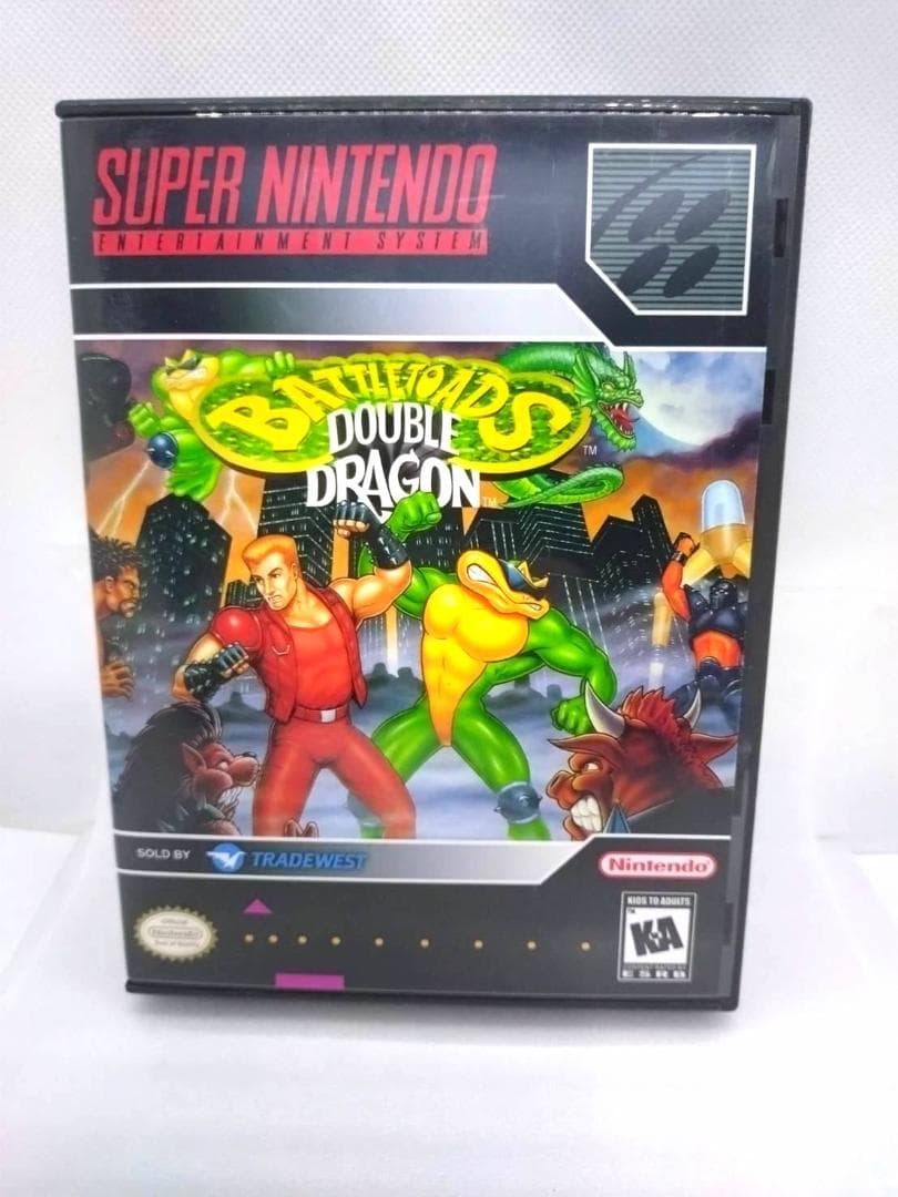 SNES  BATTLE TOADS DOUBLE DRAGON アメリカ