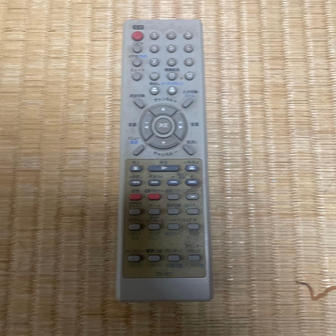 オリオンDVF21-H1 DVD/VHS一体型テレビ リモコン付 VHS再生OK