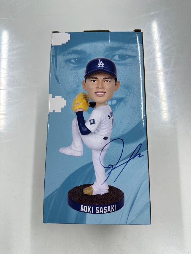 佐々木朗希　ボブルヘッド　ドジャース　来場者限定　新品