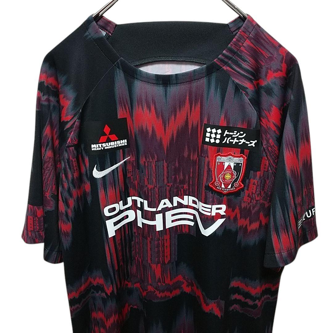ナイキ 浦和レッズ 2024プレマッチトップ 3Lサイズ(XXL) 赤 黒