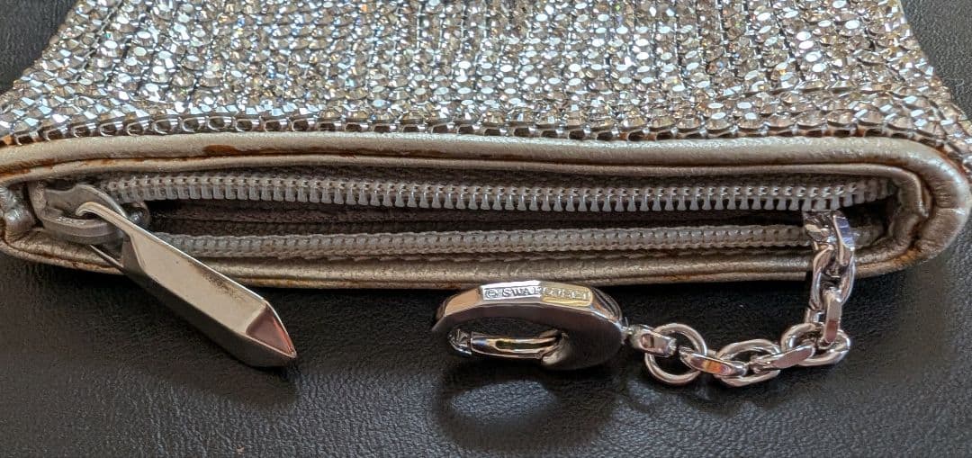 【新品未使用】スワロフスキー クリスタル  キーケース　キラキラ　 レア