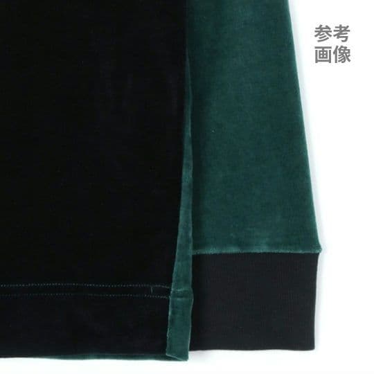 あぽろ【美品】ヴィヴィアン 2トーンベロアロンT カットソー オーブ刺繍