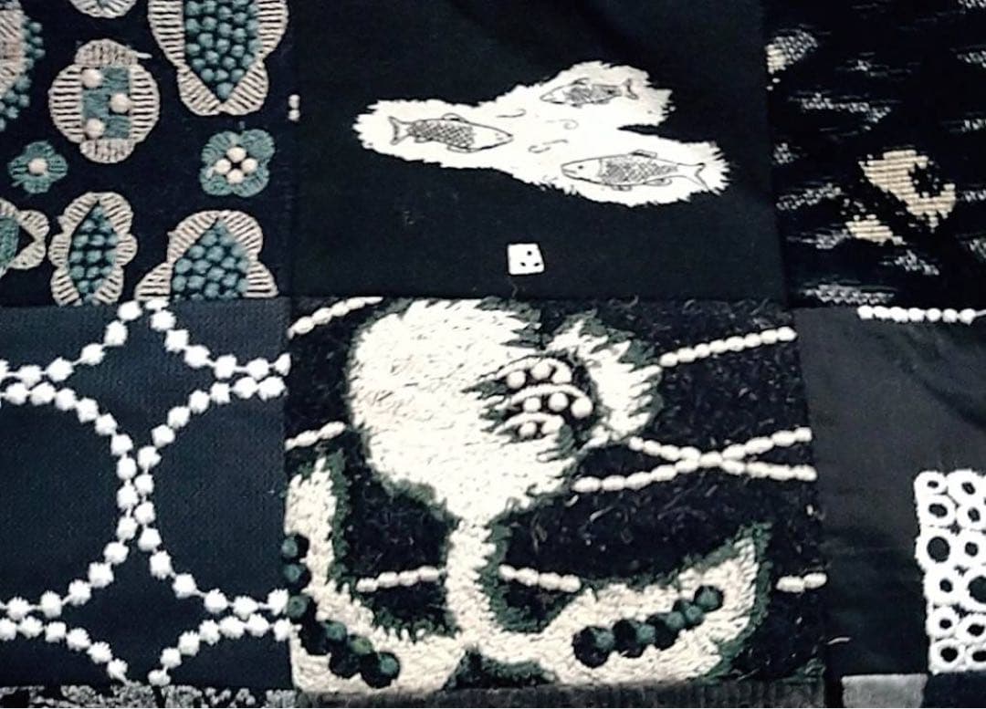 minaperhonen☆piece bag　レアテキスタイル　人気　希少