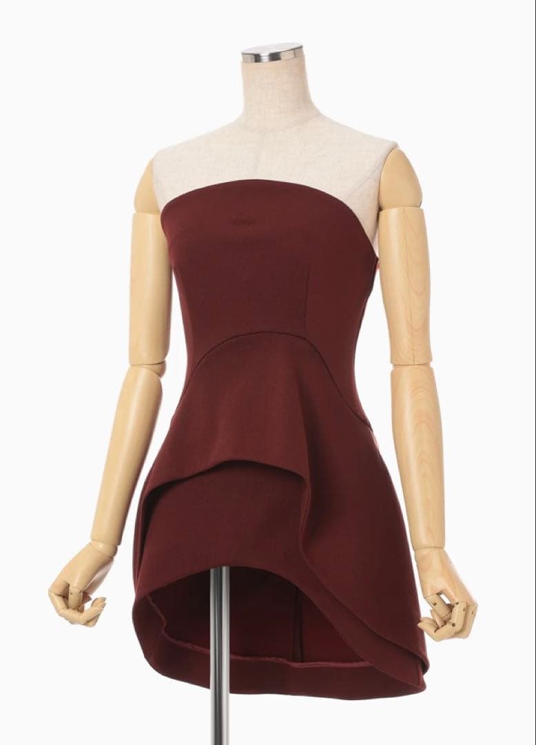 マメクロゴウチ Mame Kurogouchi 2025ＦＷ ビスチェ