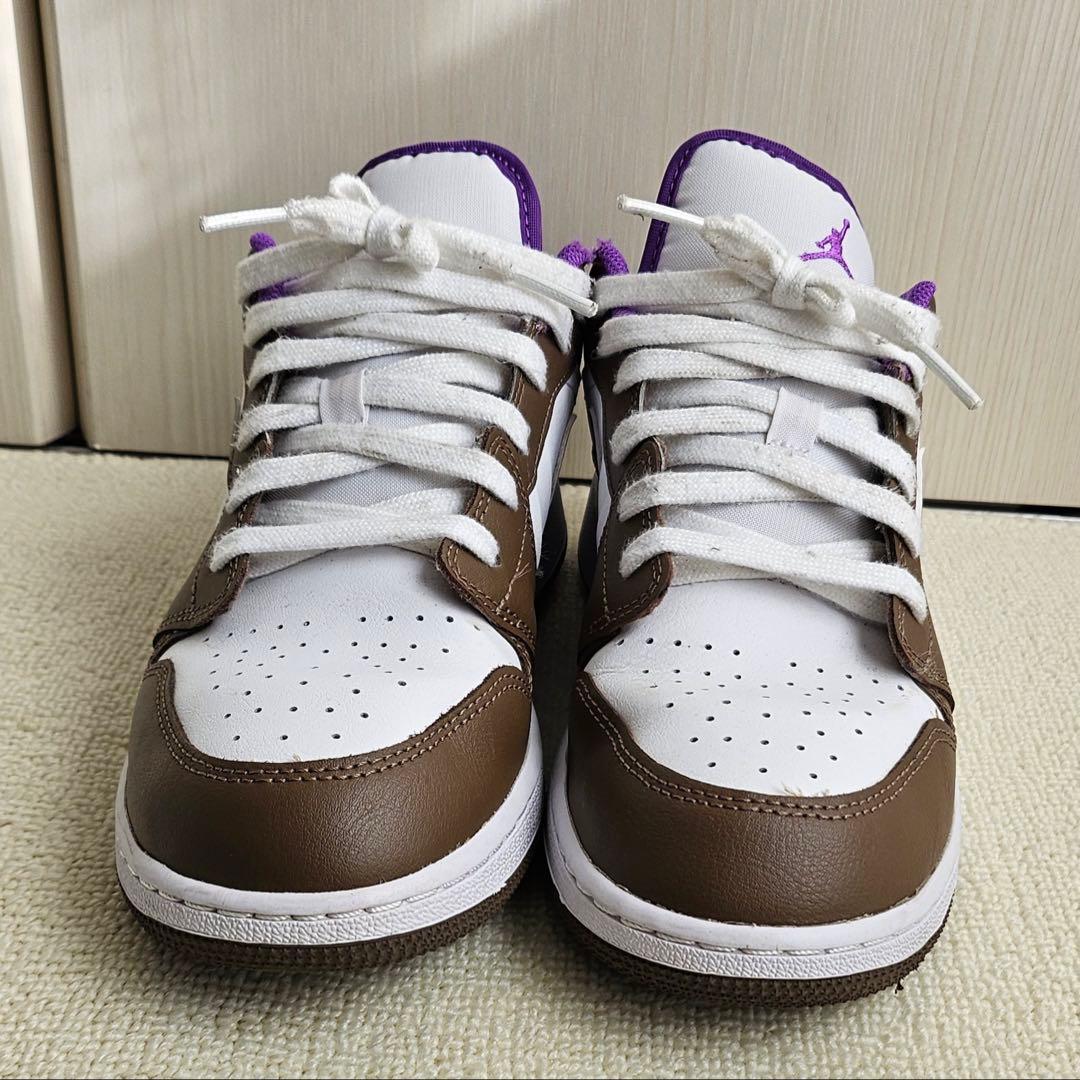 エアジョーダン ロー スニーカー ブラウン NIKE 【購入時コメント不要です】