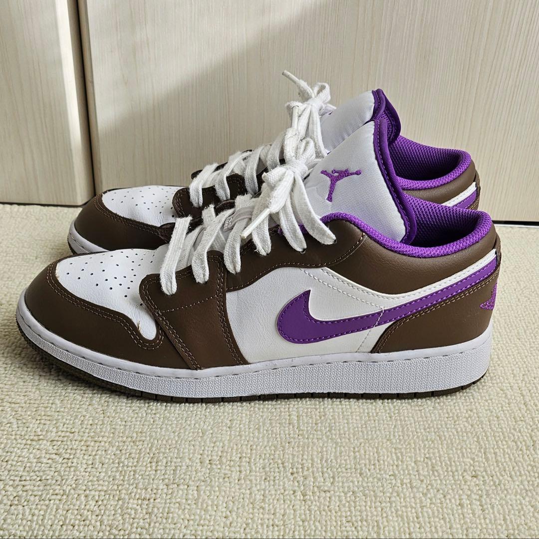 エアジョーダン ロー スニーカー ブラウン NIKE 【購入時コメント不要です】