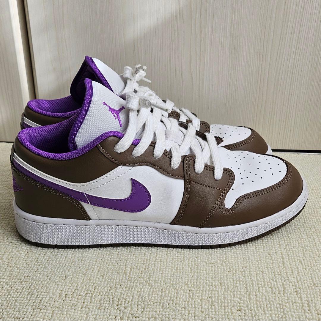 エアジョーダン ロー スニーカー ブラウン NIKE 【購入時コメント不要です】