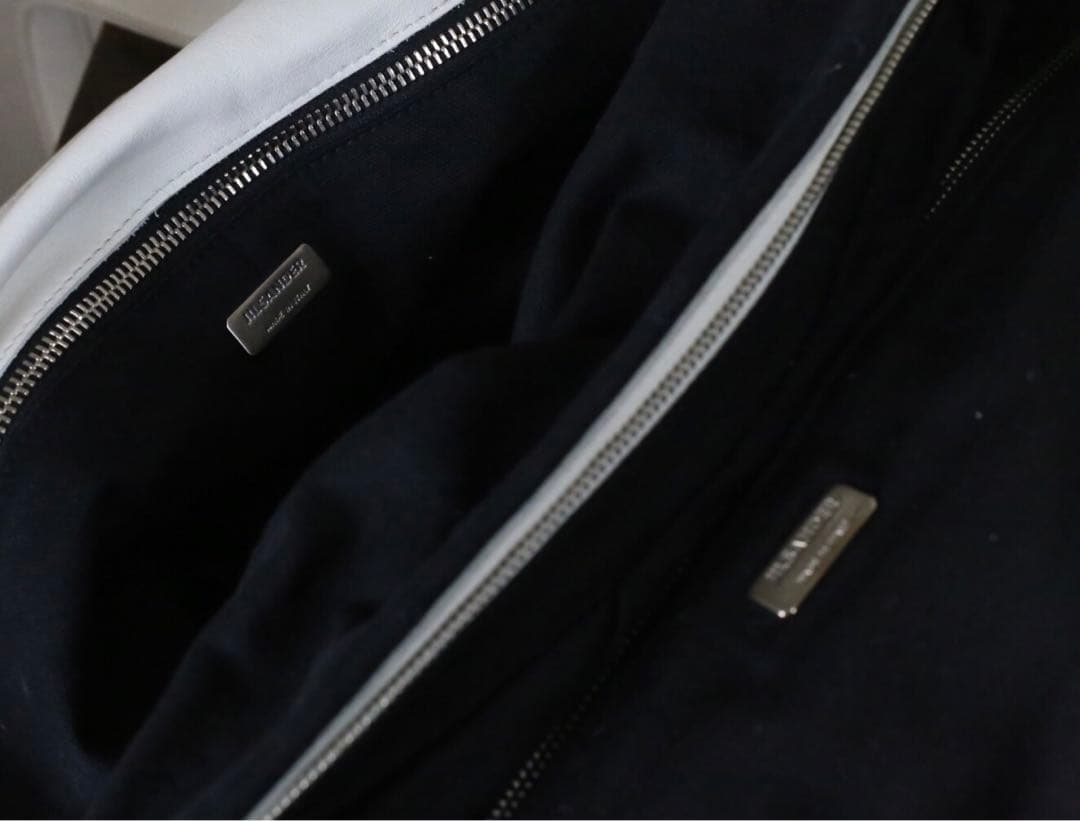 バッグ 00s JIL SANDER leather hand bag archive