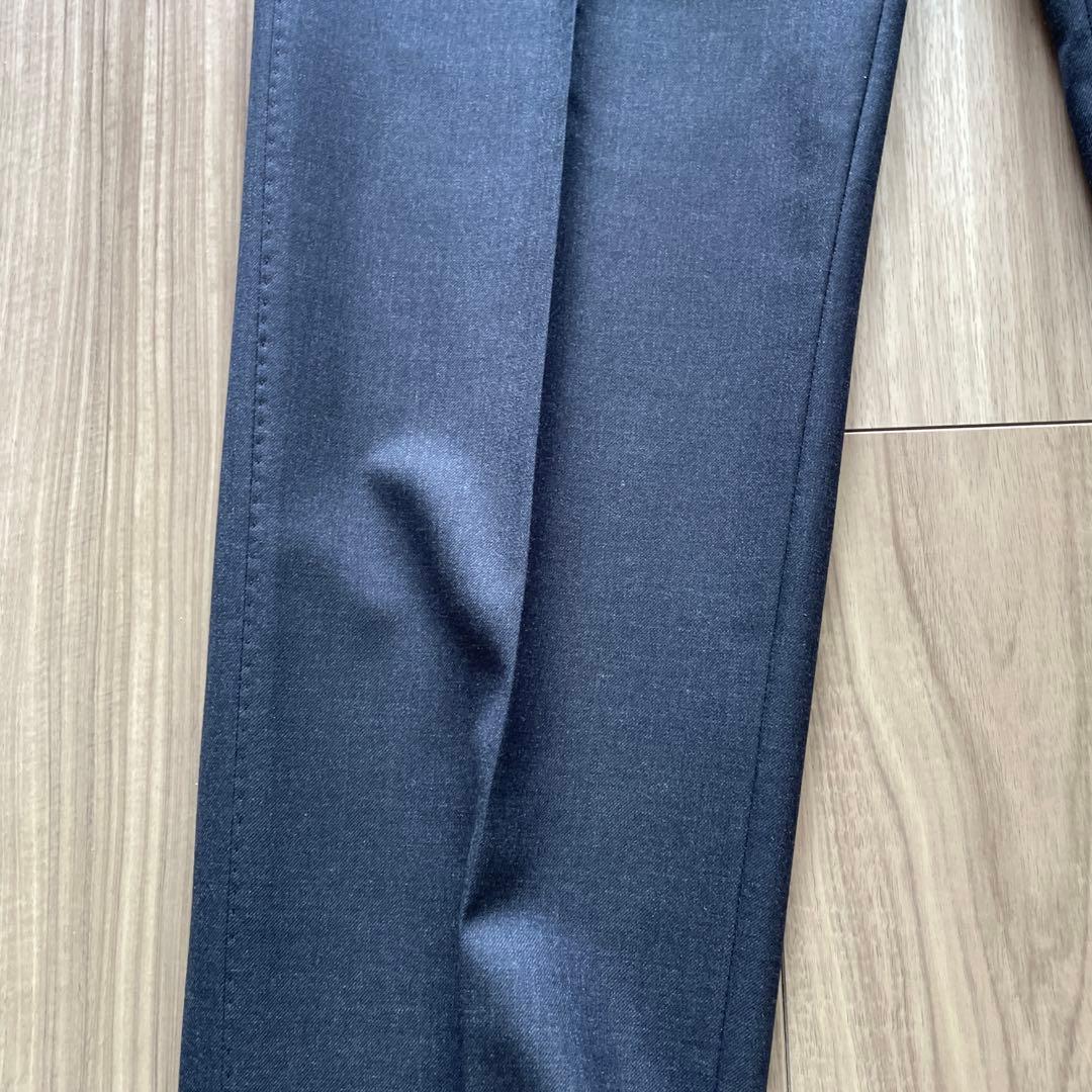 【極美品】【再値下げ】ネイビーウールパンツ トゥモローランドオリジナル