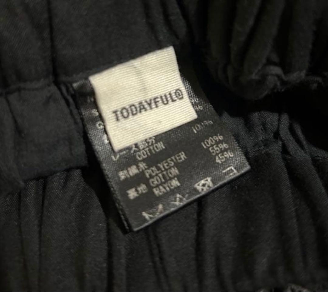 TODAYFUL トゥデイフル★ エンブロイダリーパッチワークトラウザーズ