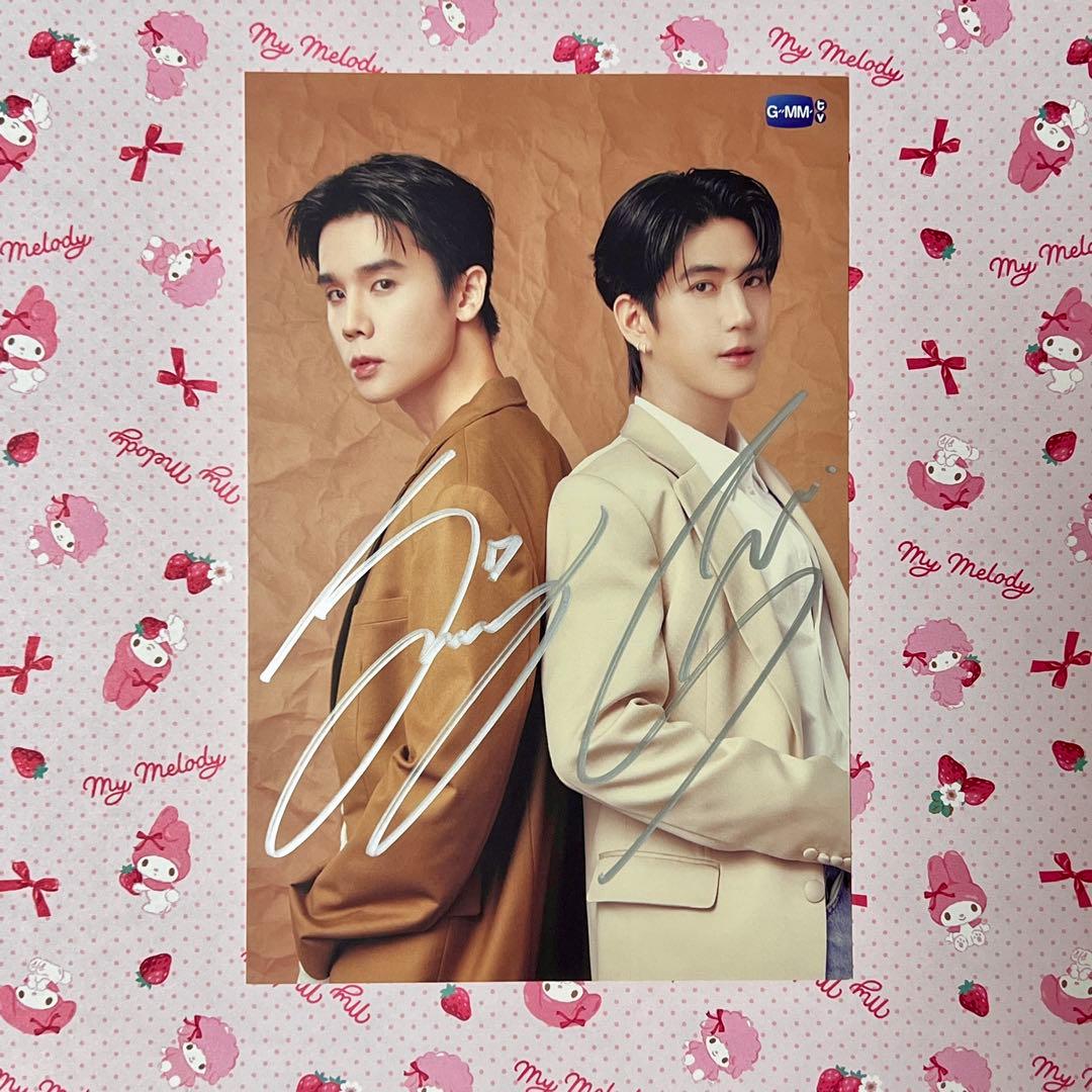 【JimmySea】GMMTV ブックフェア ガチャ サイン入りポストカード