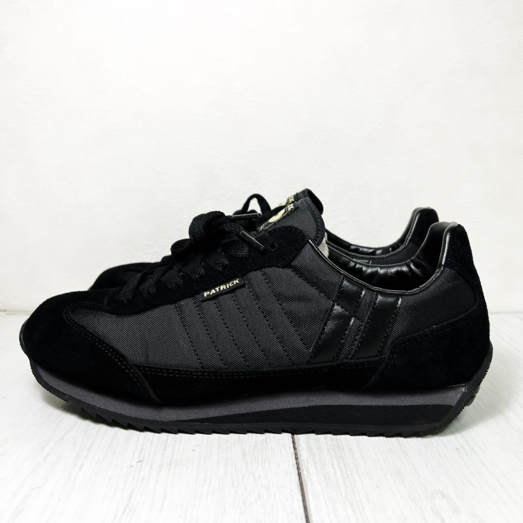 Patrick Marathon 24.5㎝ オールブラック マラソン