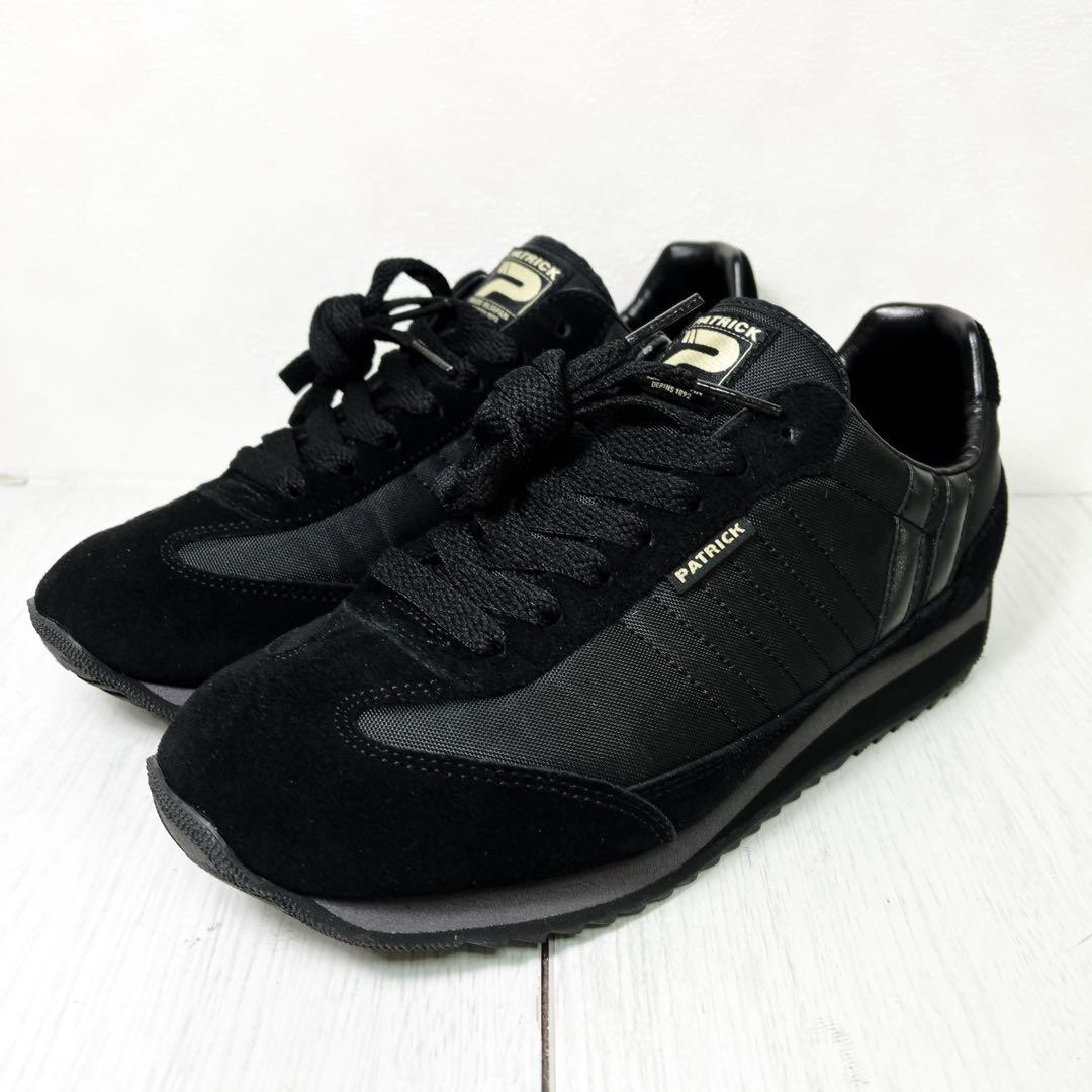 Patrick Marathon 24.5㎝ オールブラック マラソン