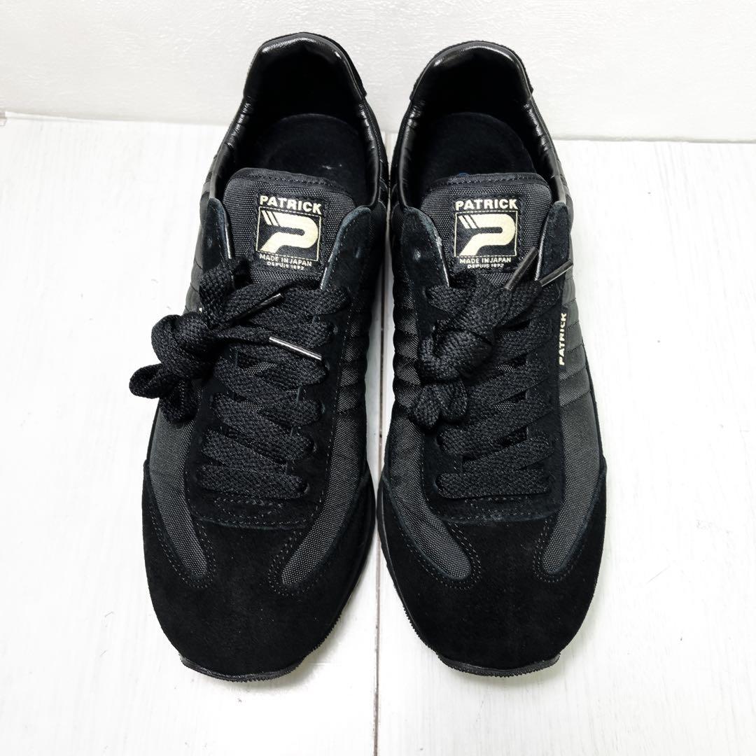Patrick Marathon 24.5㎝ オールブラック マラソン