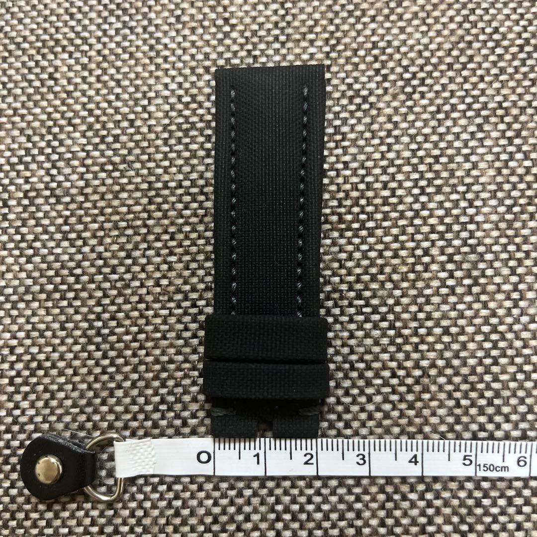 未使用Blancpain純正ストラップ／ブラック／手縫い仕様