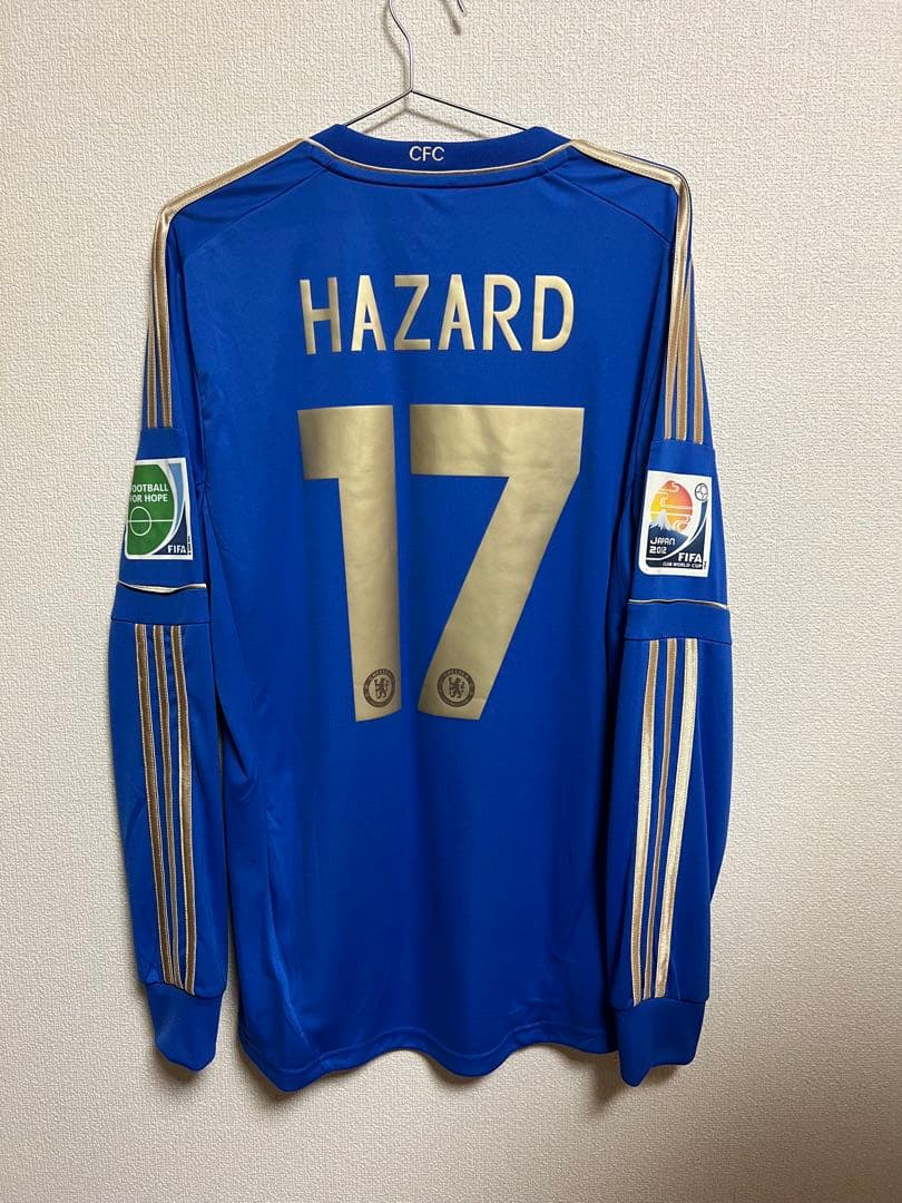 チェルシー 12/13 ホームユニフォーム クラブワールドカップ アザール