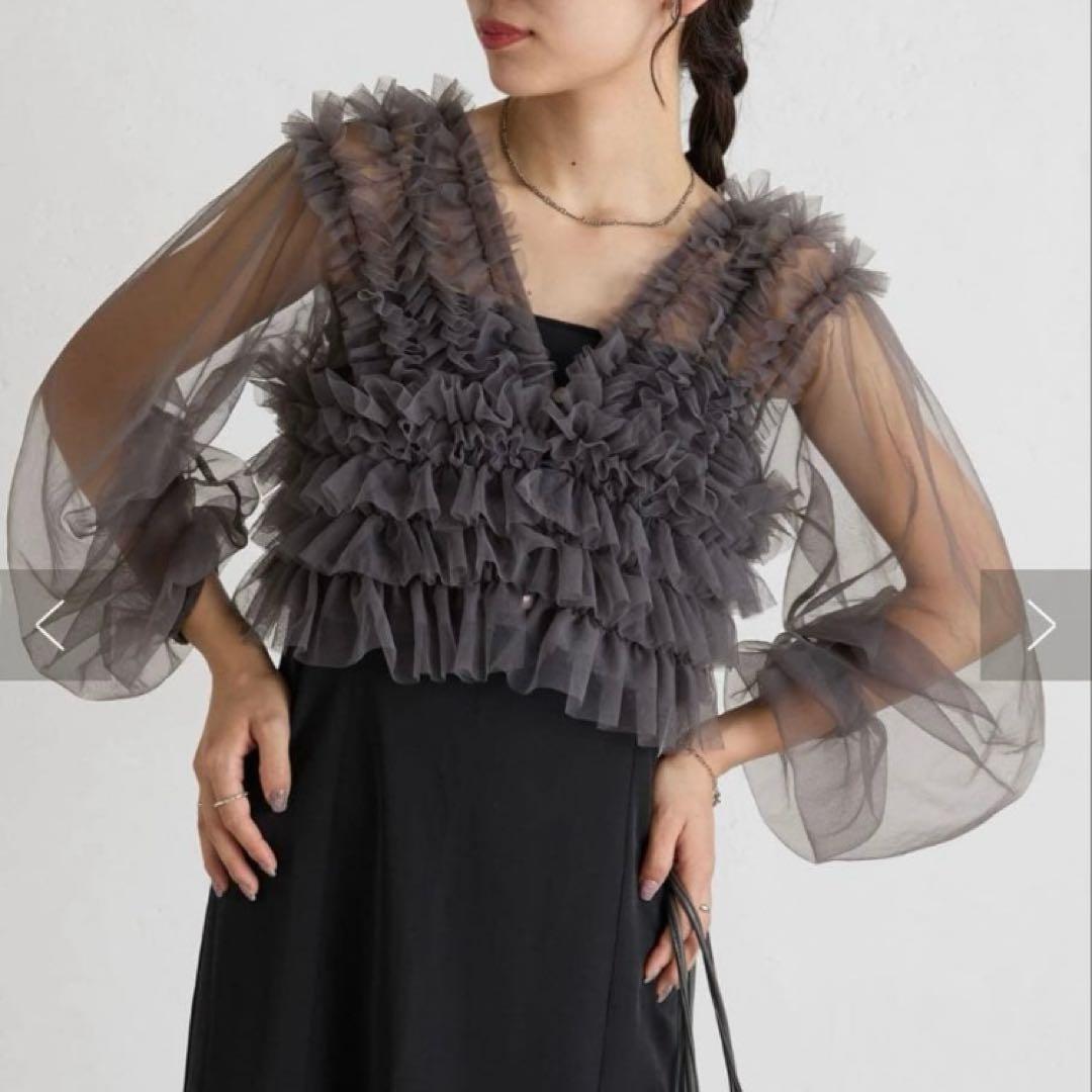 美品♡ディスコート【オケージョン】チュールセットキャミワンピースPSサイズ