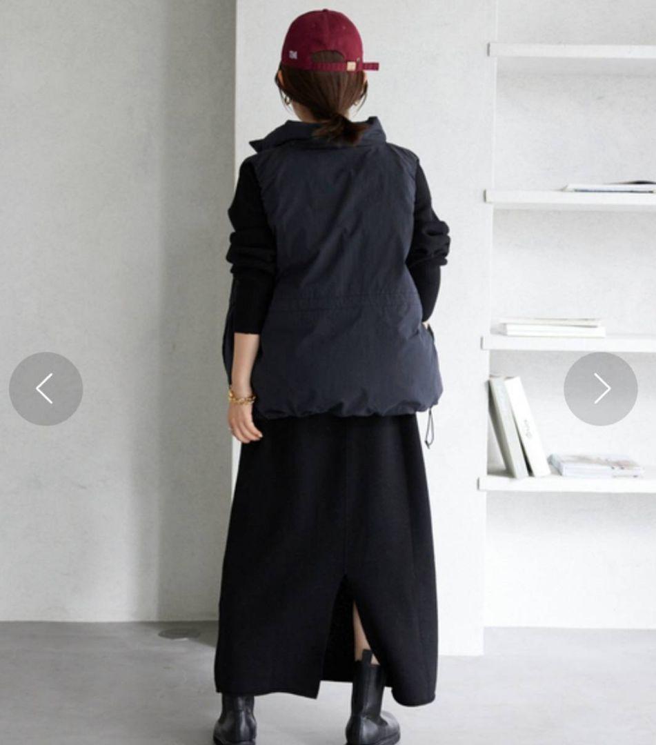 SLOBE IENA　P/NPタフタダウンベスト