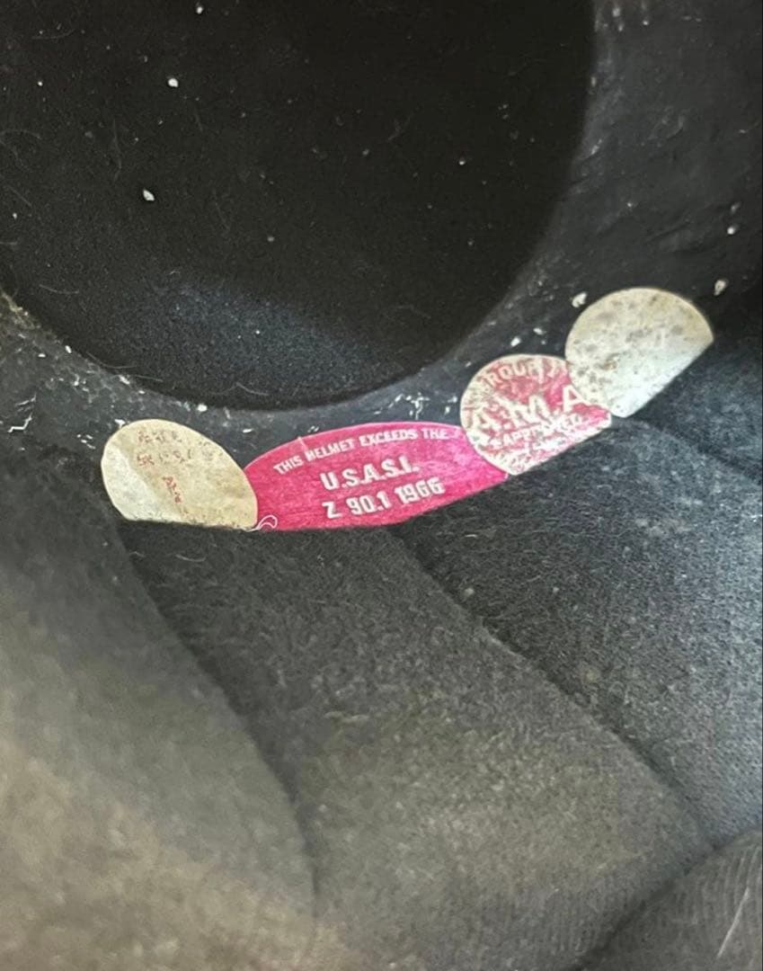 キャプテンアメリカンバイクビンテージヘルメット　イージーライダー60〜70s