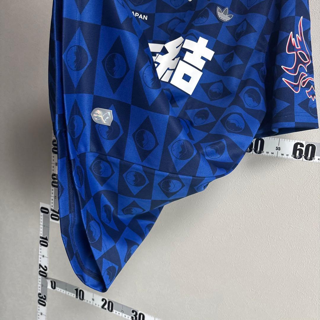 団結 炎 ファイアーadidas アディダス ユニフォーム ゲームシャツ XO