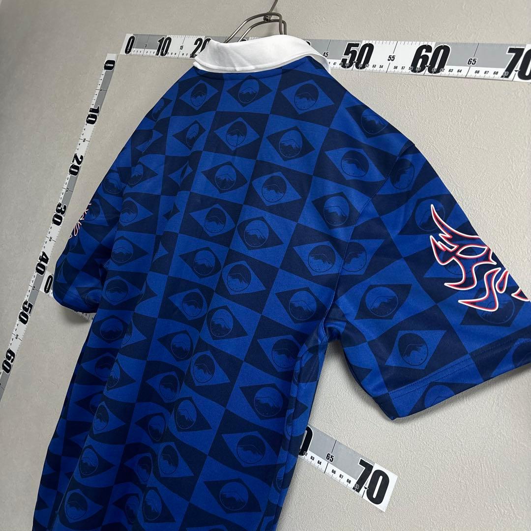 団結 炎 ファイアーadidas アディダス ユニフォーム ゲームシャツ XO