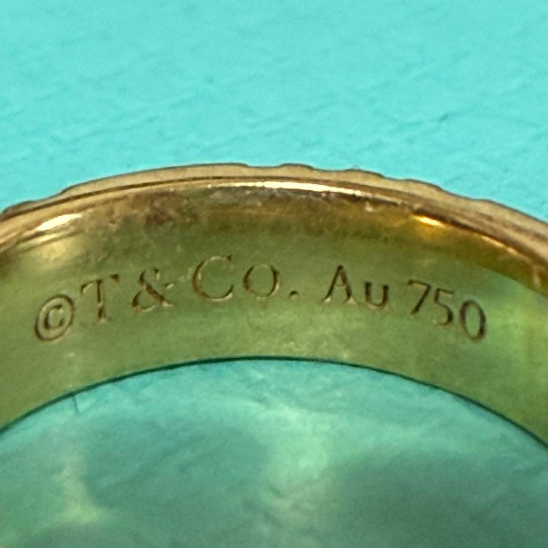 Tiffany&Co. ティファニー　アトラスX フープピアス YG 廃盤