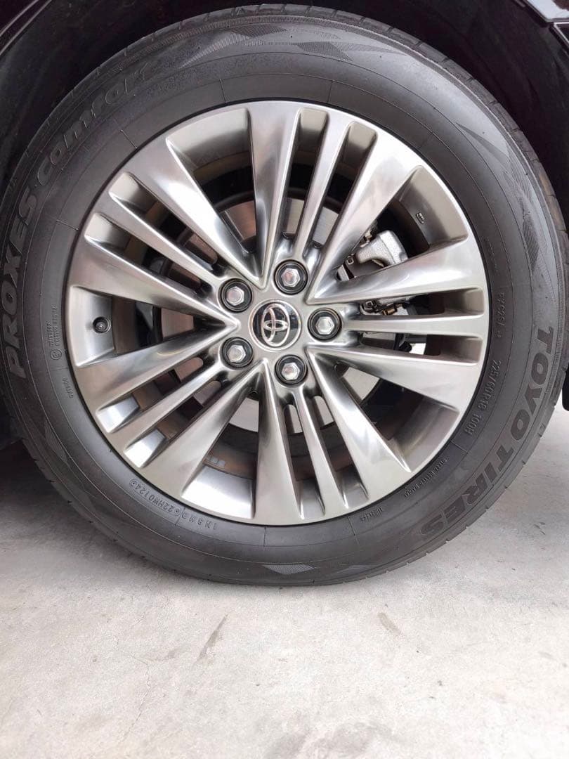 40系アルファード純正ホイールタイヤ4本セット