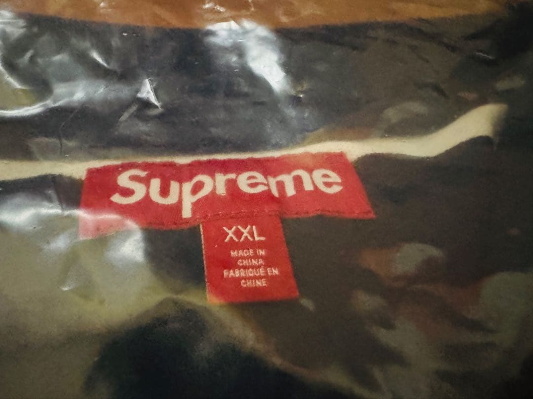 【最終価格】【新品未使用】シュプリーム カーシブポロ ネイビーストライプXXL