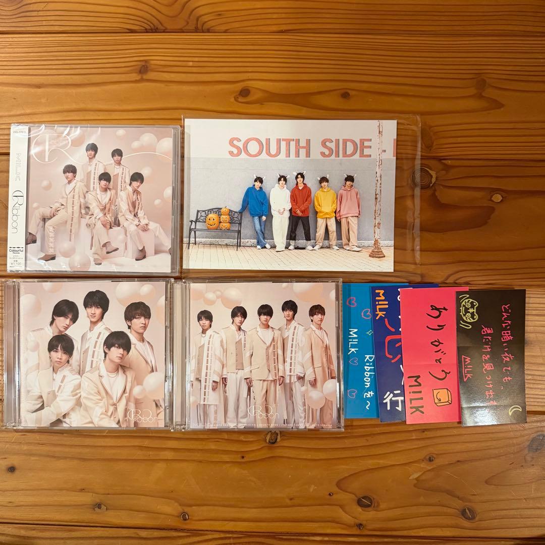 M!LK CD Ribbon 初回限定盤A・B/通常盤セット
