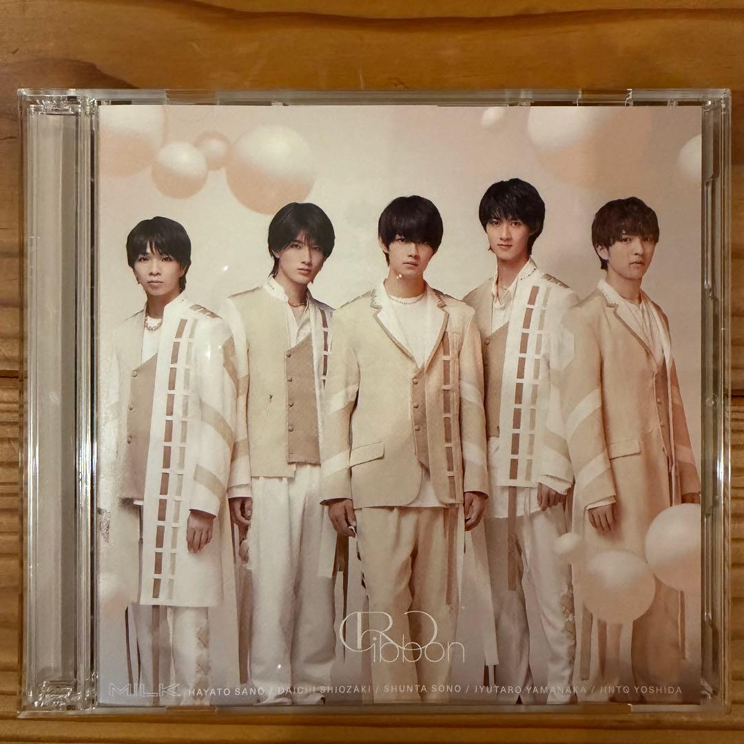 M!LK CD Ribbon 初回限定盤A・B/通常盤セット