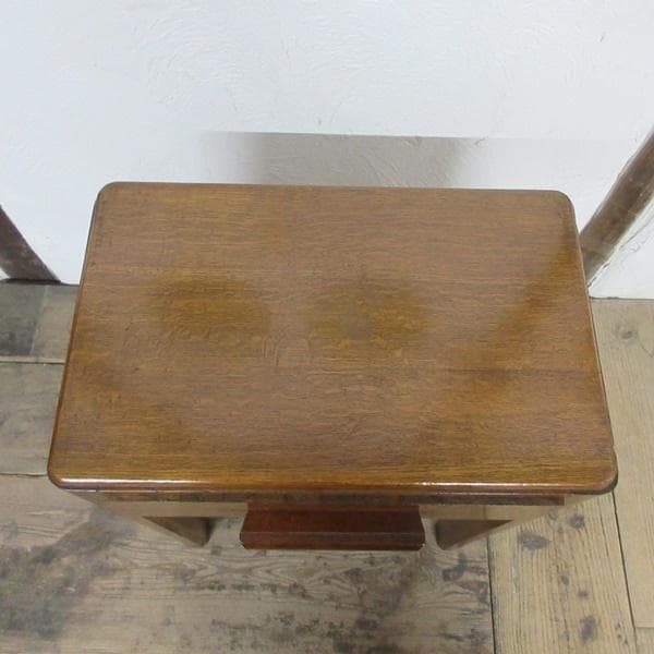 イギリス アンティーク 家具 ナイトテーブル サイドテーブル 英国 6740d