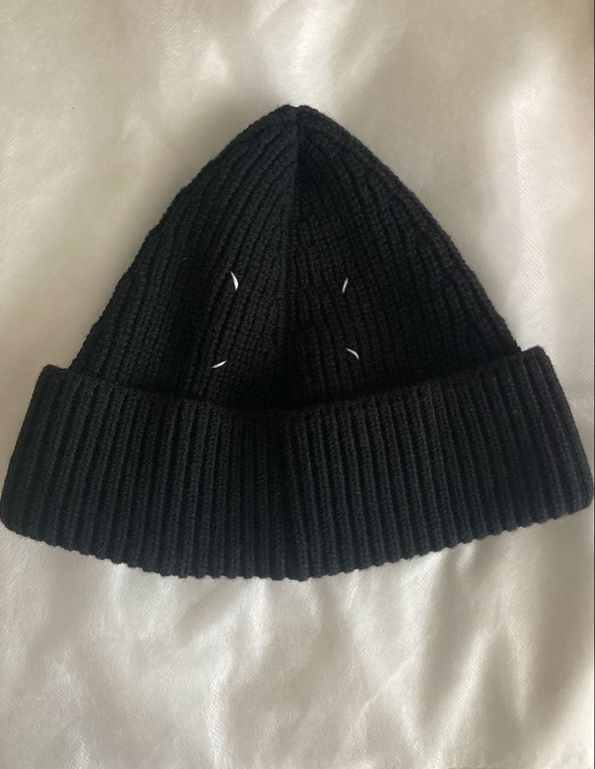 Maison Margiela メゾンマルジェラ 4ステッチリブニットキャップ