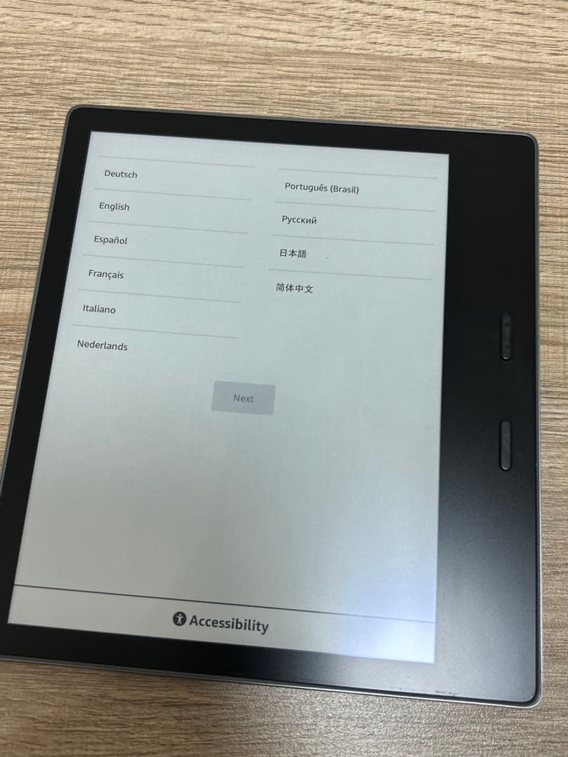 【本体のみ】Kindle Oasis 第10世代 Wi-Fi 広告なし32GB