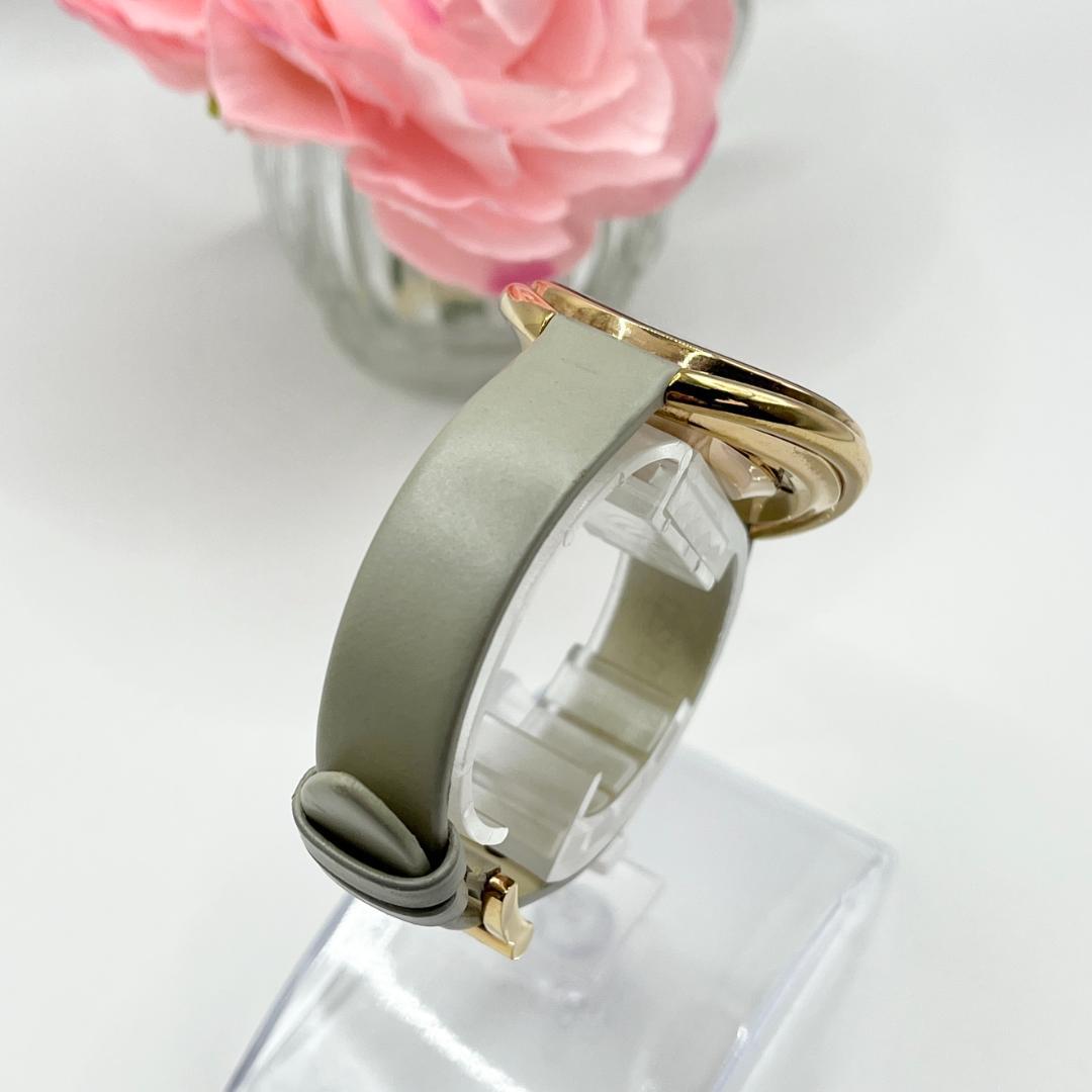 《稼働品》スワロフスキー★クォーツ 腕時計★クリスタルライン★レディース