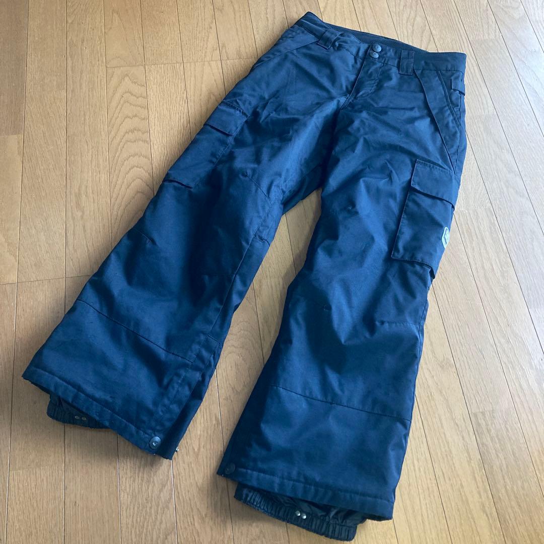 DC SHOE CO USA スノーボードウェア 子ども用 黒/黄緑